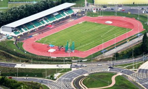 Stadium from air