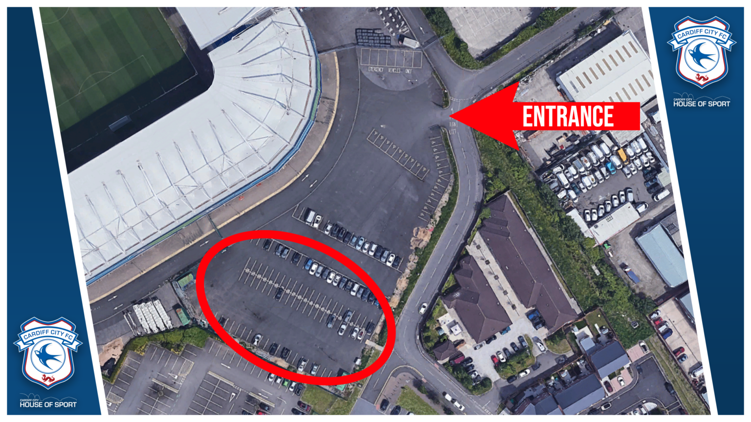 Access & Parking Cardiff City House of Sport