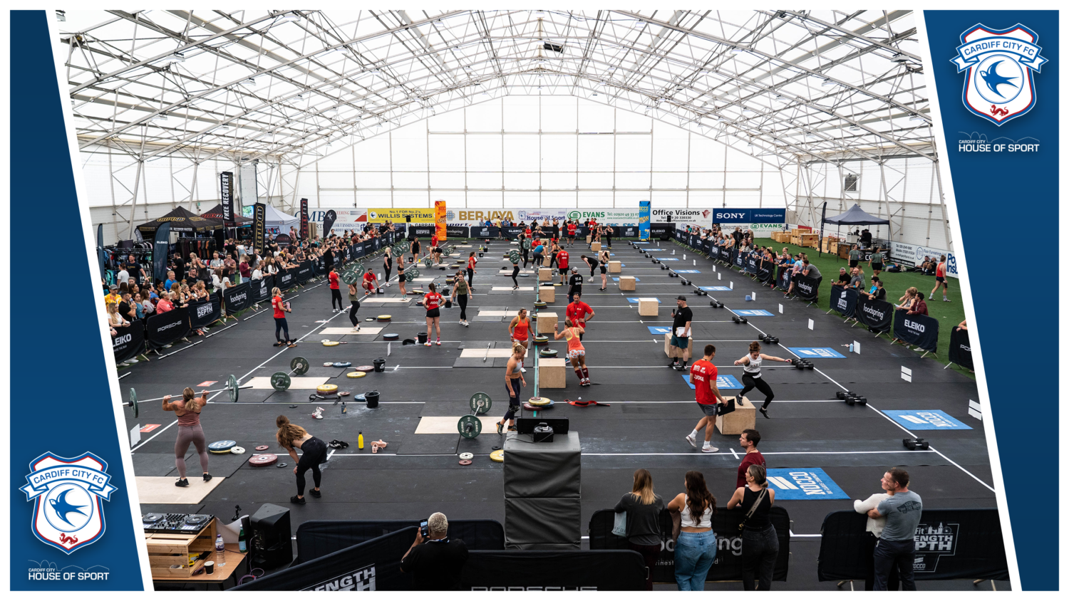 WELSH GOVERNMENT LARGE INDOOR EVENTS News Cardiff City House of Sport